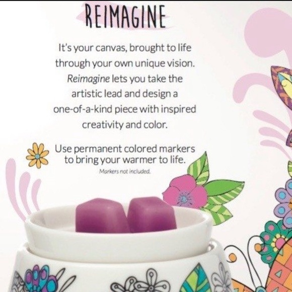 Scentsy Accents Nib Reimagine Scentsy Warmer Poshmark